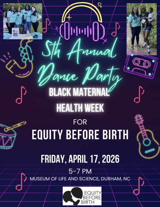 Annual Dance Party Fundraiser for Black Maternal Health Week